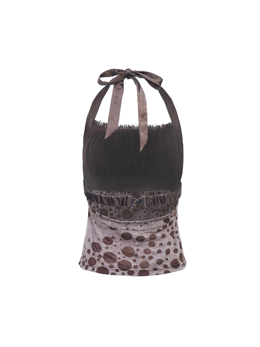 Pleated Dot Splicing Sling