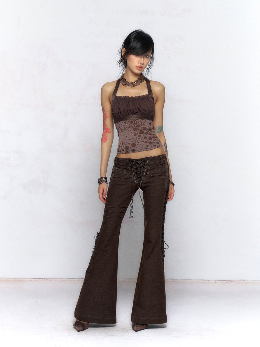 Pleated Dot Splicing Sling