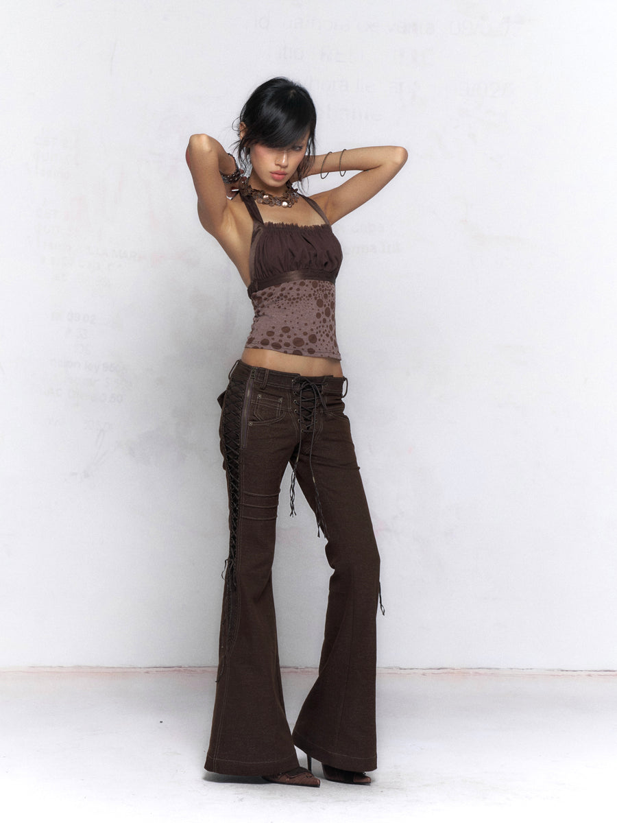 Pleated Dot Splicing Sling