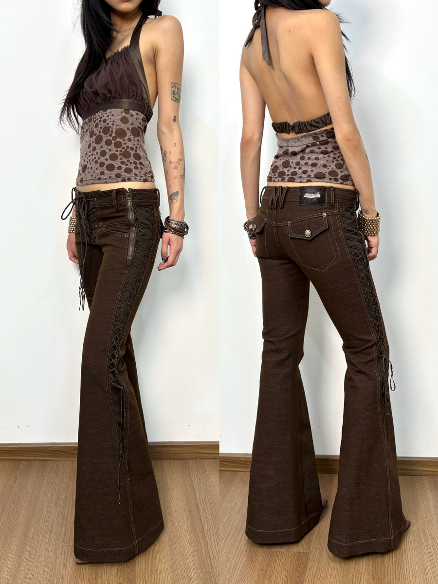 Pleated Dot Splicing Sling
