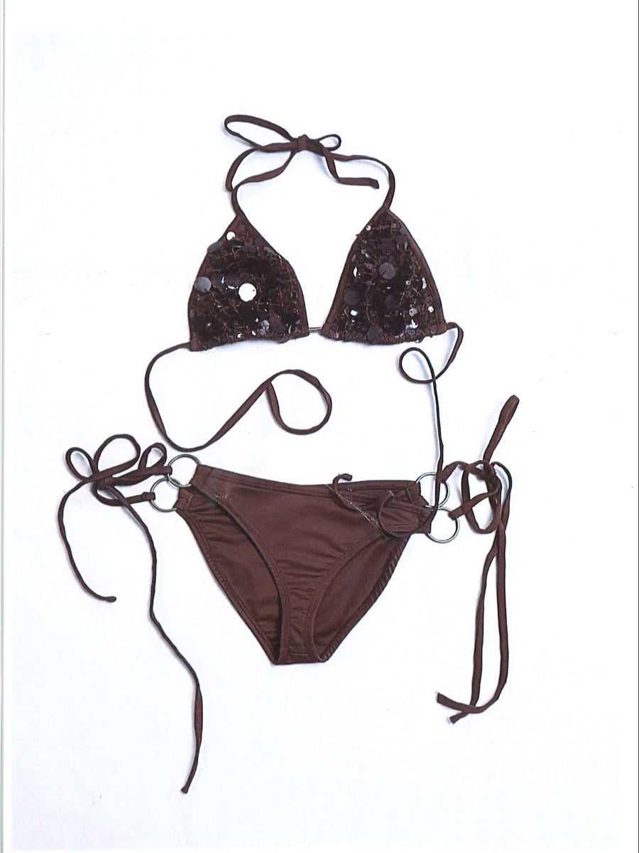 Sequin Bikini Suit