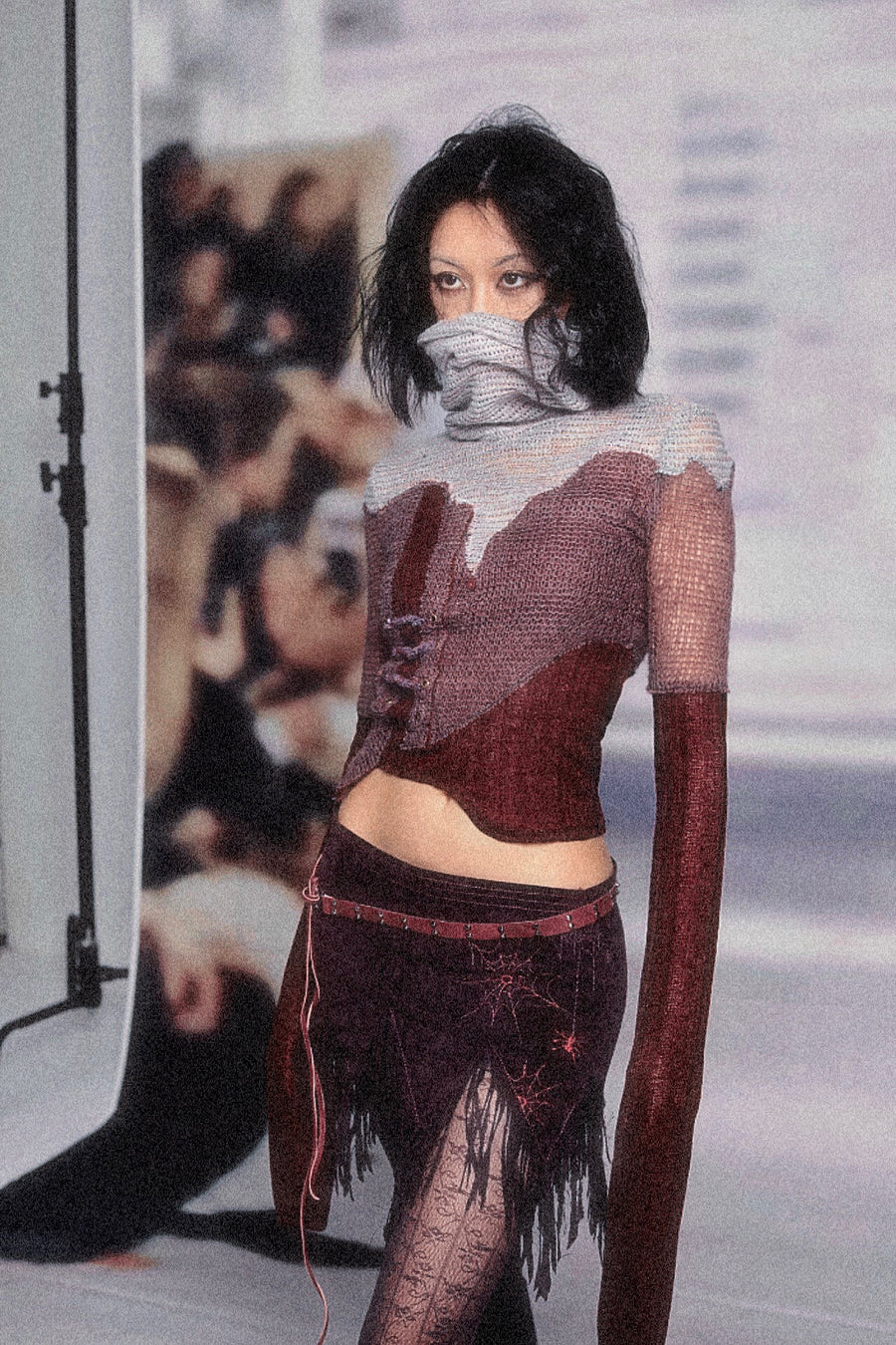 Deconstructed Knit Top